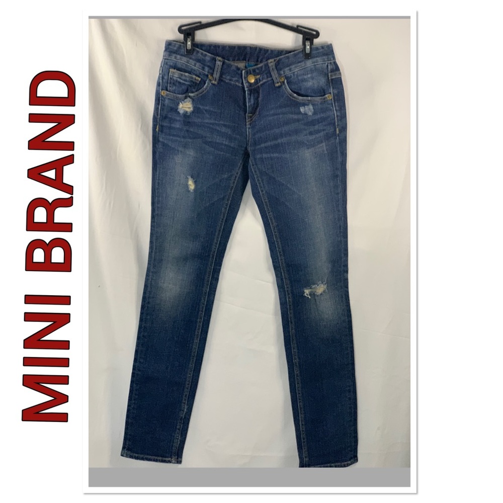 Mini Brand Jeans super skinny distressed SZ Large